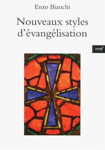 Couverture du livre « La nouvelle evangelisation » de Bianchi E aux éditions Cerf