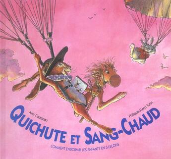 Couverture du livre « Quichute et sangchaud » de Turin Philippe Henri aux éditions Ecole Des Loisirs