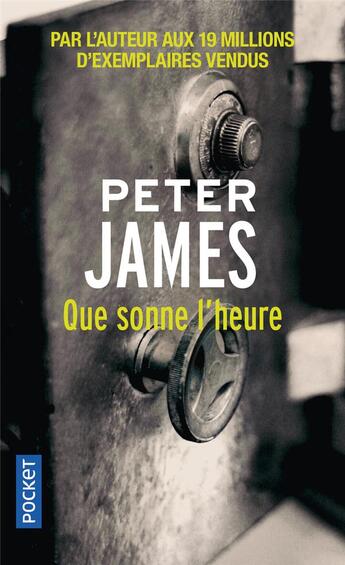 Couverture du livre « Que sonne l'heure » de Peter James aux éditions Pocket