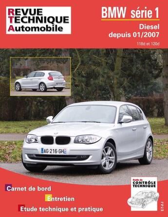 Couverture du livre « Bmw serie 1 - diesel depuis 01-2007 » de Etai aux éditions Etai