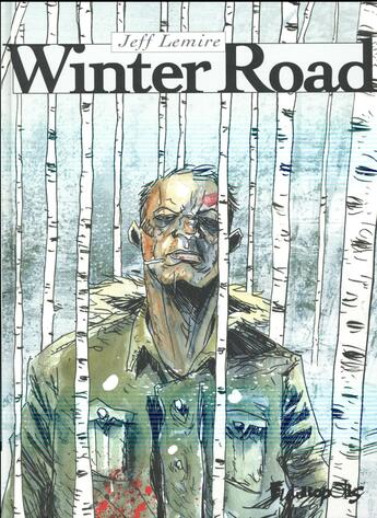 Couverture du livre « Winter road » de Jeff Lemire aux éditions Futuropolis