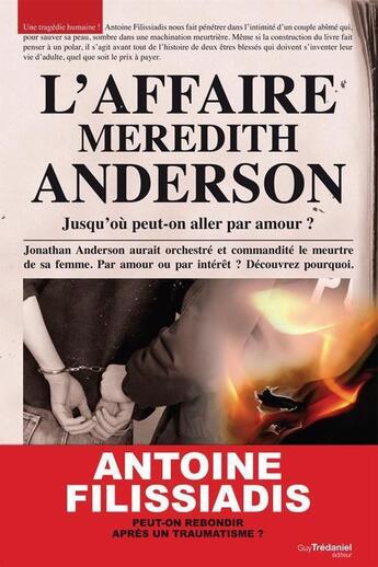 Couverture du livre « L'affaire Meredith Anderson » de Antoine Filissiadis aux éditions Guy Trédaniel