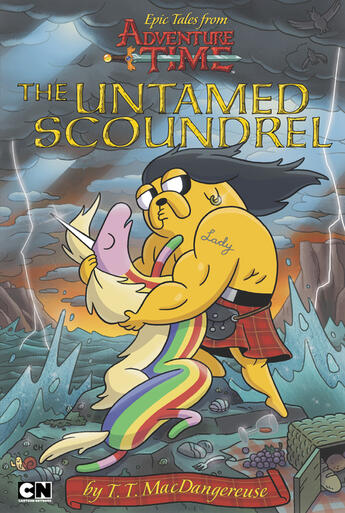 Couverture du livre « Epic Tales from Adventure Time: The Untamed Scoundrel » de Macdangereuse T T aux éditions Penguin Group Us