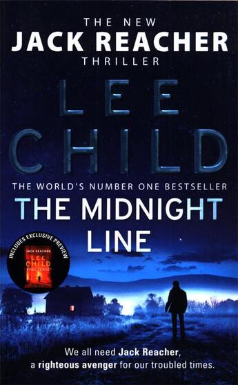 Couverture du livre « THE MIDNIGHT LINE - JACK REACHER 22 » de Lee Child aux éditions Random House Uk