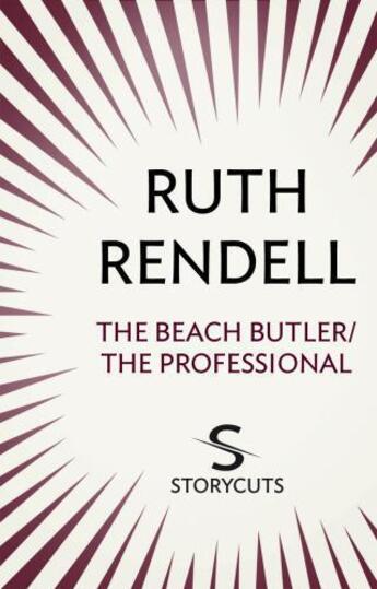 Couverture du livre « The Beach Butler / The Professional (Storycuts) » de Ruth Rendell aux éditions Random House Digital