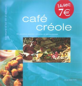 Couverture du livre « Cafe Creole » de Sophie Brissaud aux éditions Hachette Pratique