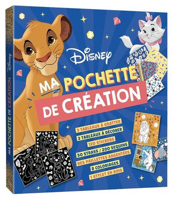 Couverture du livre « Ma pochette de création » de Disney aux éditions Disney Hachette