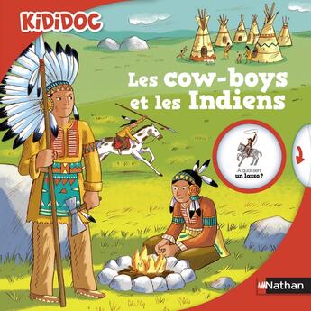 Couverture du livre « Les cow-boys et les indiens » de Jean-Michel Billioud aux éditions Nathan