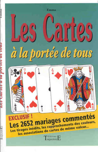 Couverture du livre « Cartes a la portee de tous » de  aux éditions Trajectoire