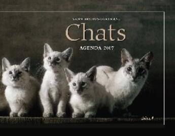 Couverture du livre « Agenda Chats (Edition 2007) » de Yann Arthus-Bertrand aux éditions Chene