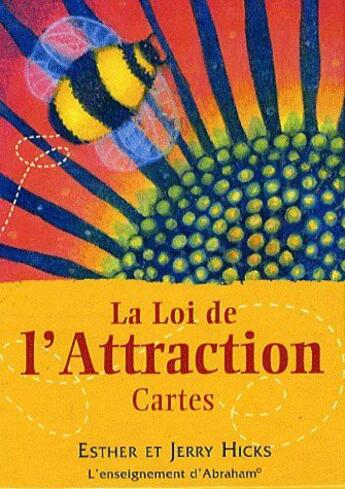 Couverture du livre « La loi de l'attraction cartes » de Jerry Hicks aux éditions Guy Trédaniel