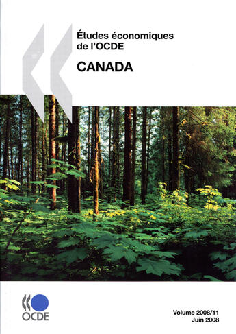 Couverture du livre « Canada ; études économiques de l'ocde t.11 » de  aux éditions Ocde