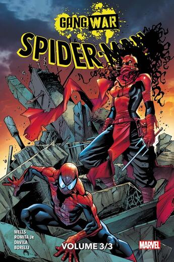 Couverture du livre « Spider-man : gang war n 03 (variant - tirage limite) - compte ferme » de Wells/Schultz/Barnes aux éditions Panini