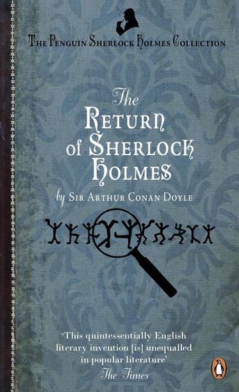 Couverture du livre « The return of Sherlock Holmes t.6 » de Arthur Conan Doyle aux éditions Adult Pbs