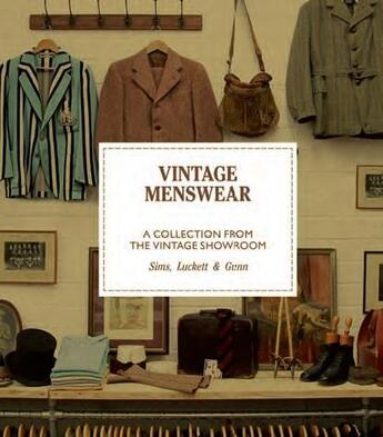 Couverture du livre « Vintage menswear a collection from the vintage showroom (pocket edition) » de Gunn Douglas aux éditions Laurence King