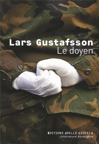 Couverture du livre « Le doyen » de Lars Gustaffson aux éditions Joelle Losfeld