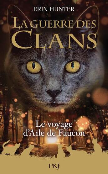 Couverture du livre « La guerre des clans Hors-Série Tome 9 : le voyage d'Aile de Faucon » de Erin Hunter aux éditions Pocket Jeunesse