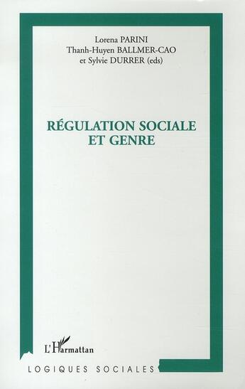 Couverture du livre « Régulation sociale et genre » de  aux éditions L'harmattan