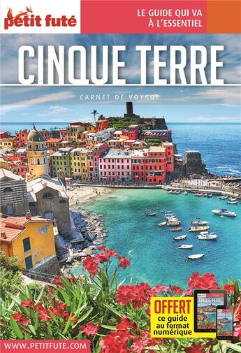 Couverture du livre « Guide cinque terre 2023 carnet petit fute » de Collectif Petit Fute aux éditions Le Petit Fute