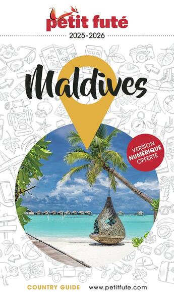 Couverture du livre « Country guide : Maldives (édition 2024/2025) » de Collectif Petit Fute aux éditions Le Petit Fute