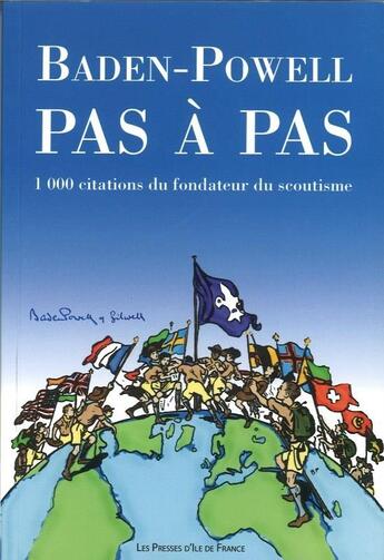 Couverture du livre « Pas à pas » de Robert Baden-Powell et Mario Sica aux éditions Presses D'ile De France