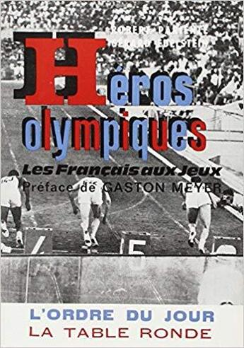 Couverture du livre « Héros olympiques » de Parient/Edelste aux éditions Table Ronde