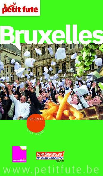 Couverture du livre « GUIDE PETIT FUTE ; CITY GUIDE ; Bruxelles (édition 2012-2013) » de  aux éditions Le Petit Fute