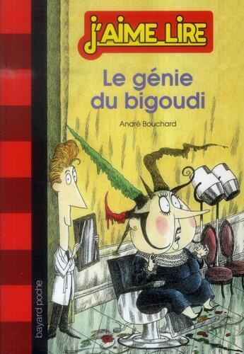 Couverture du livre « Le génie du bigoudi » de Andre Bouchard aux éditions Bayard Jeunesse