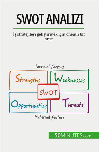 Couverture du livre « SWOT analizi : ?? stratejileri geli?tirmek için onemli bir araç » de Christophe Speth aux éditions 50minutes.com