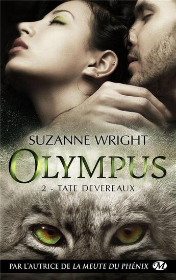 Couverture du livre « Olympus Tome 2 : Tate Devereaux » de Suzanne Wright aux éditions Milady