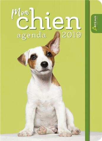 Couverture du livre « Agenda de sac mon chien (édition 2019) » de  aux éditions Artemis
