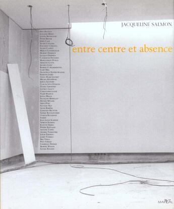 Couverture du livre « Entre Centre Et Absence » de Buci Glucksmann aux éditions Marval