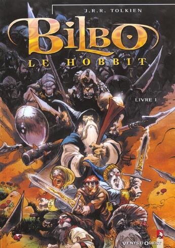 Couverture du livre « Bilbo le hobbit t.1 » de J.R.R. Tolkien aux éditions Vents D'ouest