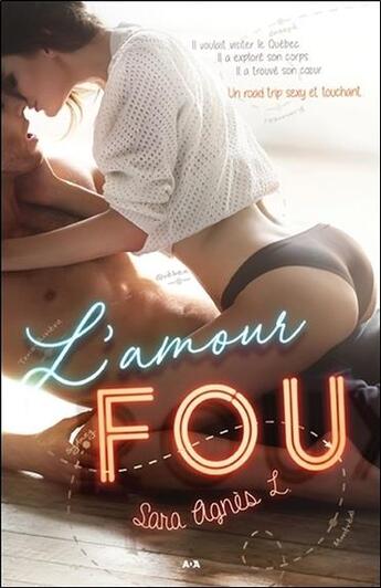 Couverture du livre « L'amour fou » de Sara Agnes L. aux éditions Ada