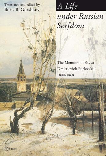 Couverture du livre « A Life Under Russian Serfdom » de Boris B. Gorshkov aux éditions Epagine