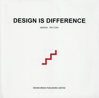 Couverture du livre « Design is difference » de  aux éditions Design Media