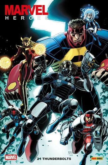 Couverture du livre « Marvel Heroes N°02 : Thunderbolts » de  aux éditions Panini Comics Fascicules