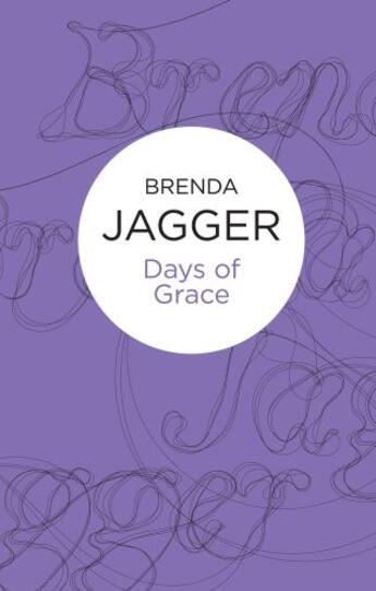 Couverture du livre « Days of Grace (Bello) » de Brenda Jagger aux éditions Pan Macmillan