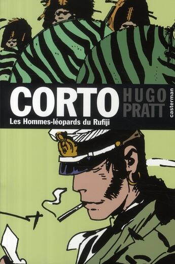 Couverture du livre « Corto Tome 23 : les hommes-léopards du Rufiji » de Hugo Pratt aux éditions Casterman