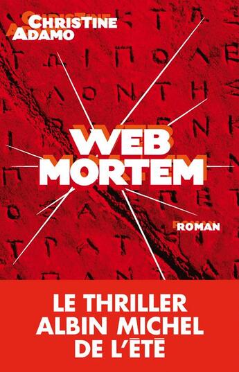 Couverture du livre « Web mortem » de Adamo-C aux éditions Albin Michel