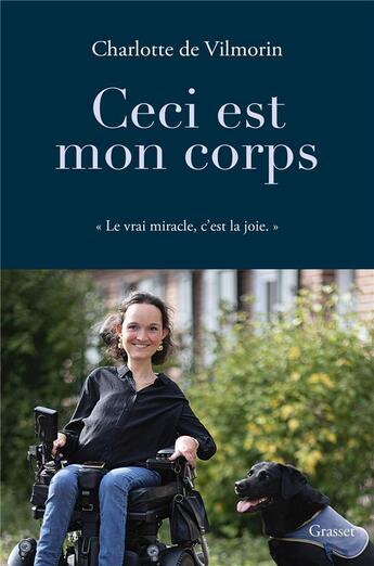 Couverture du livre « Ceci est mon corps » de Charlotte De Vilmorin aux éditions Grasset