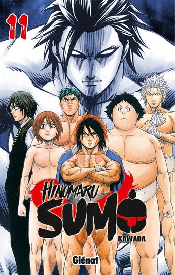 Couverture du livre « Hinomaru sumo Tome 11 » de Kawada aux éditions Glenat