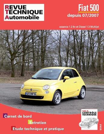 Couverture du livre « Fiat 500 - depuis 07-2007 » de Etai aux éditions Etai