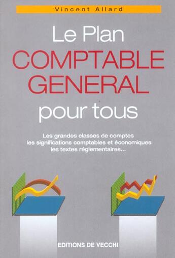 Couverture du livre « Le plan comptable general pour tous » de Vincent Allard aux éditions De Vecchi