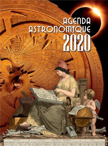 Couverture du livre « Agenda astronomique 2020 » de Imcce aux éditions Edp Sciences