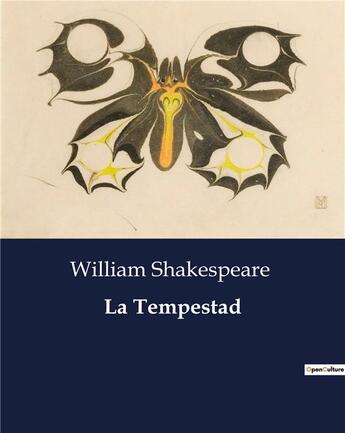 Couverture du livre « La Tempestad » de William Shakespeare aux éditions Culturea