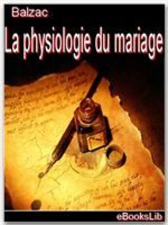 Couverture du livre « Études philosophiques et études analytiques ; la physiologie du mariage » de Honoré De Balzac aux éditions Ebookslib