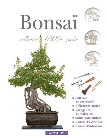 Couverture du livre « Bonsaï » de David Squire aux éditions Larousse