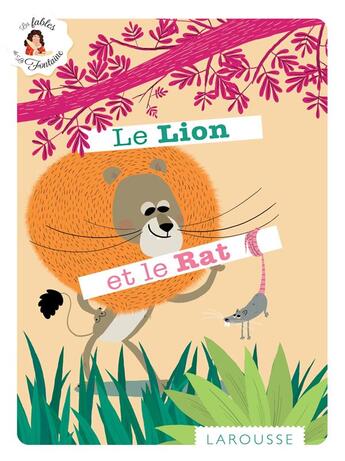 Couverture du livre « Le lion et le rat » de  aux éditions Larousse