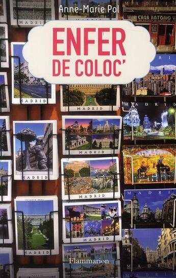 Couverture du livre « Enfer de coloc » de Anne-Marie Pol aux éditions Flammarion